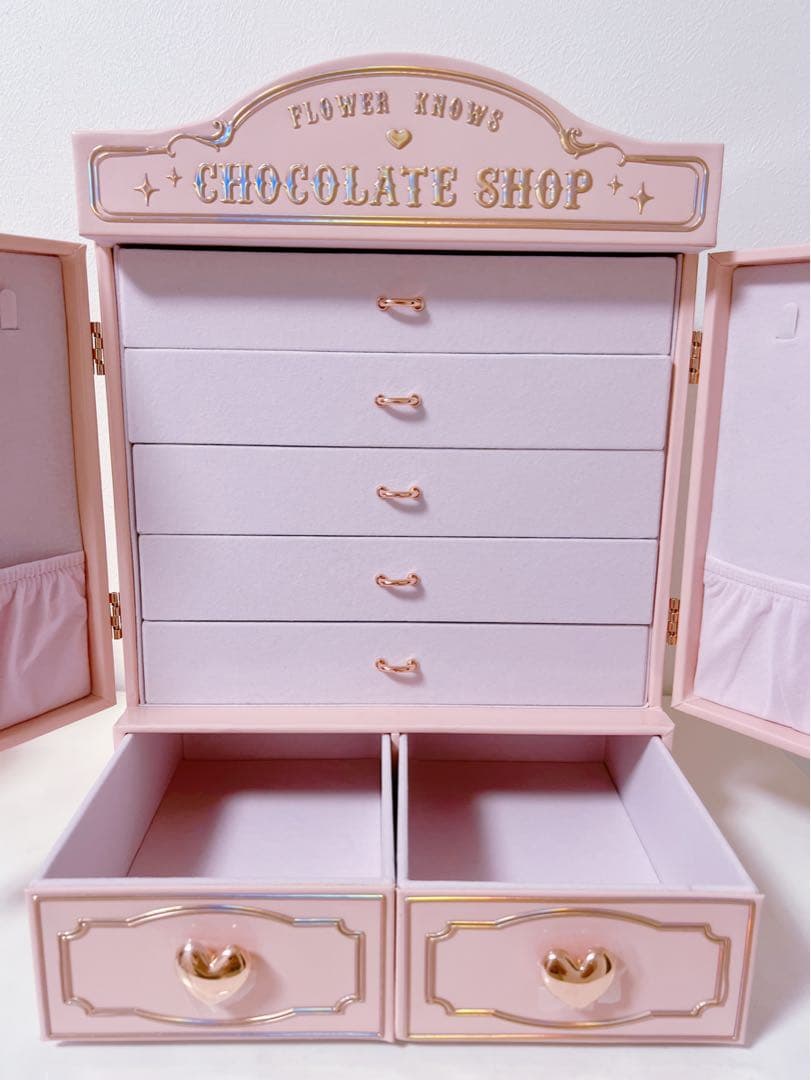 フラワーノーズ　ボックス&手鏡