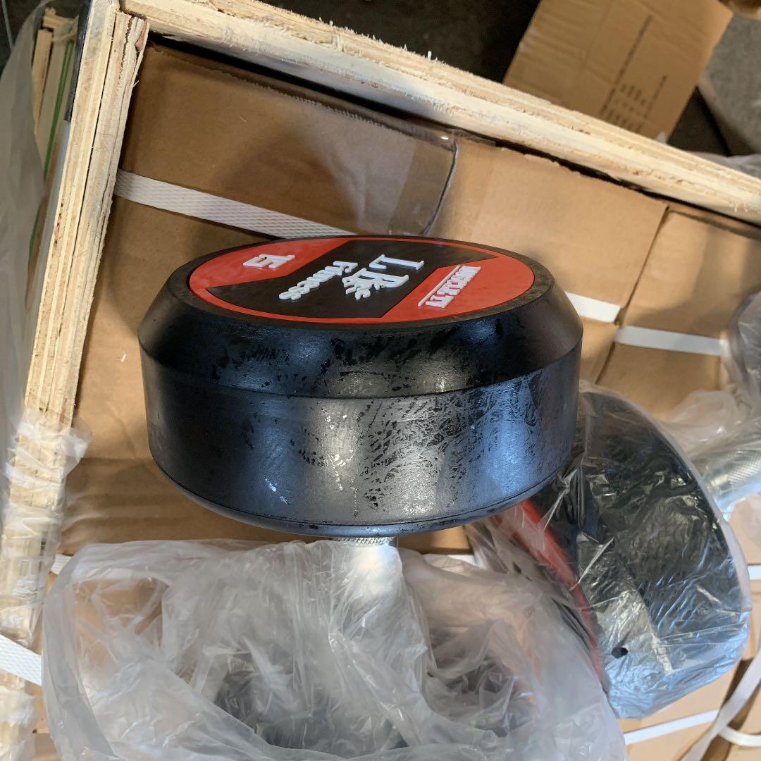 業務用ラバーダンベル 2.5kg から30kg 12セット