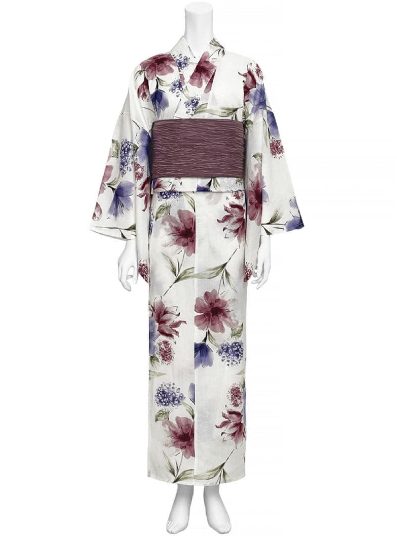 浴衣 Ｒちゃん着用 作り帯 ヘアアクセ 扇子 4点セット 即日発送可能