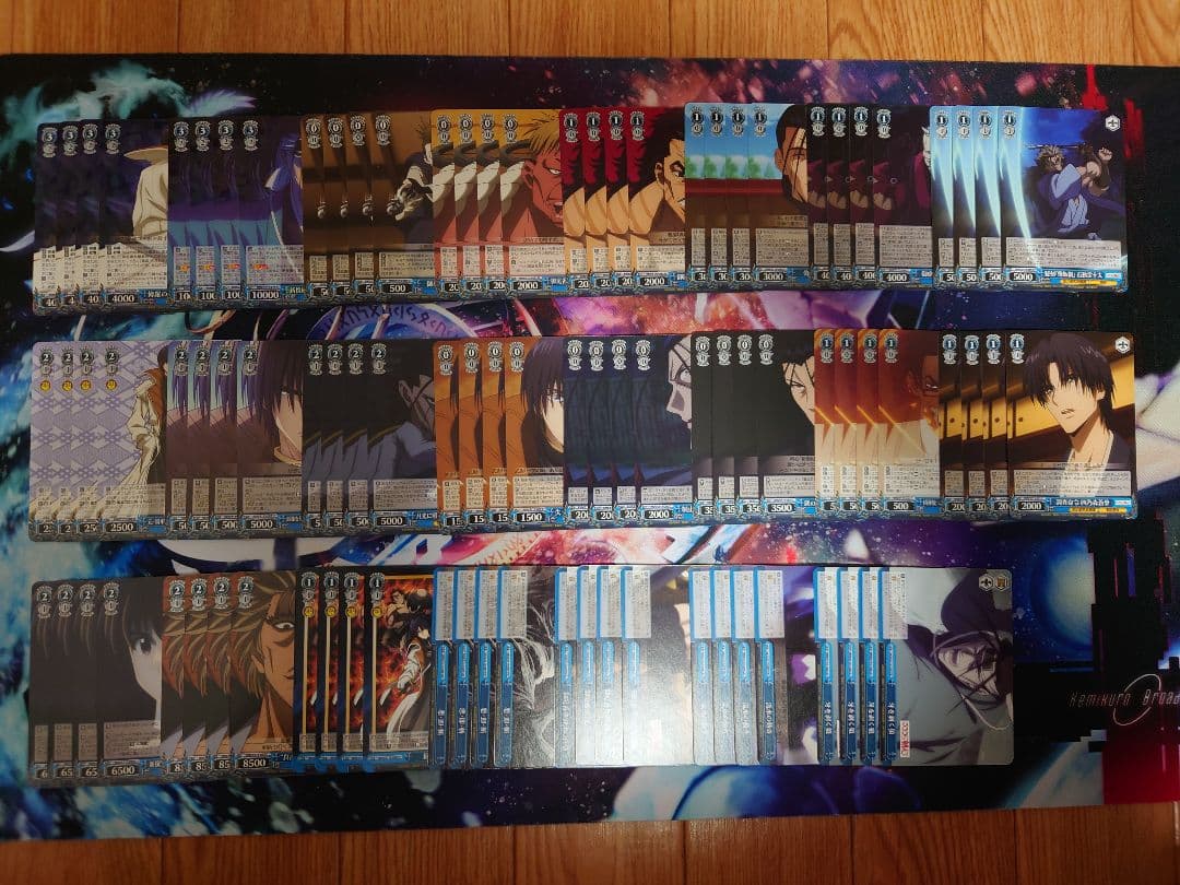 TD4コン+RR以下4コン+先行・後攻マーカー全種 るろうに剣心