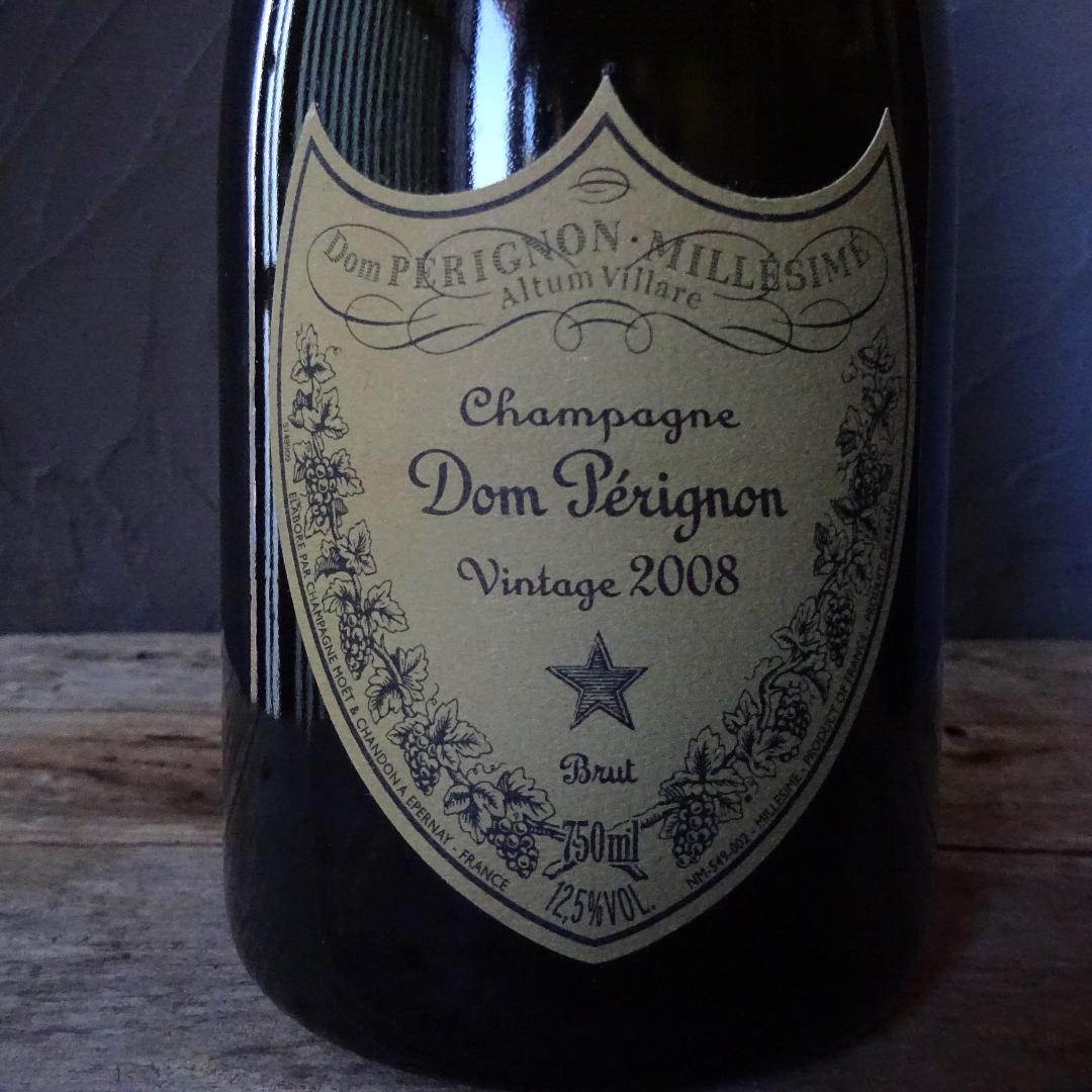 未開栓ドンペリニヨン ヴィンテージ 2008 シャンパン750ml 12.5%