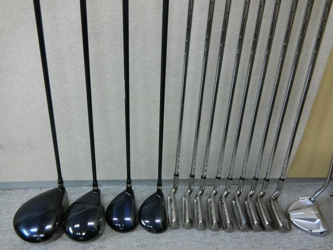 b718 初心者歓迎 マグレガー メンズゴルフクラブ１４本セット※Ｄｒ２本入り