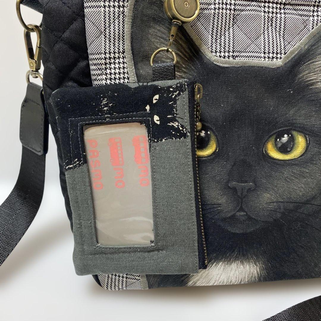 ☆*☆様 コヤンイサムチョン　ショルダートートバッグ　黒猫