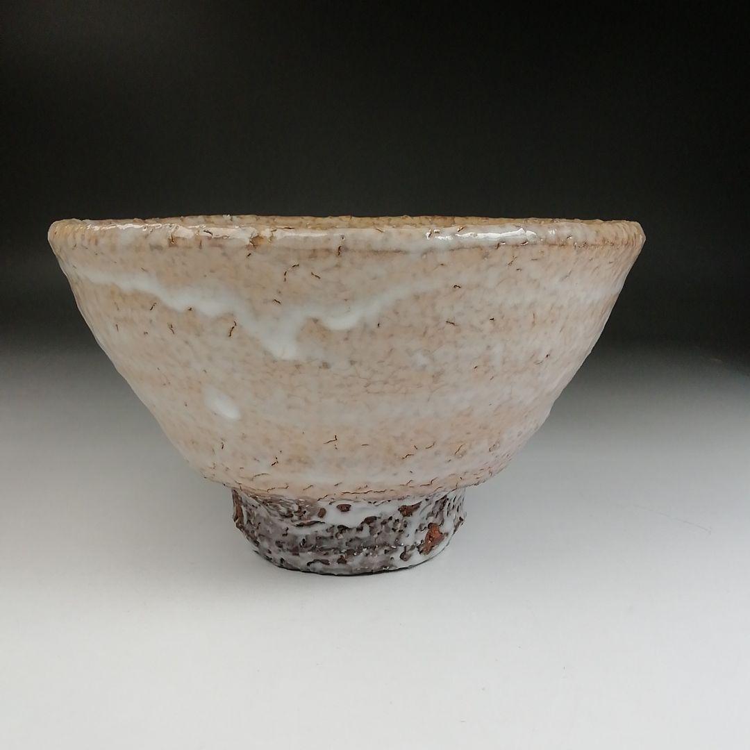 Ｔ９１６　茶碗　『萩焼』『渋谷泥詩 作』　共箱　抹茶碗　茶道具