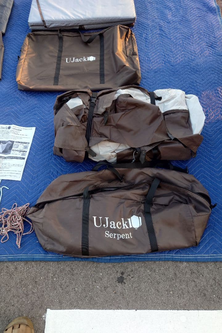 UJack Serpent キャンプテント専用マット付