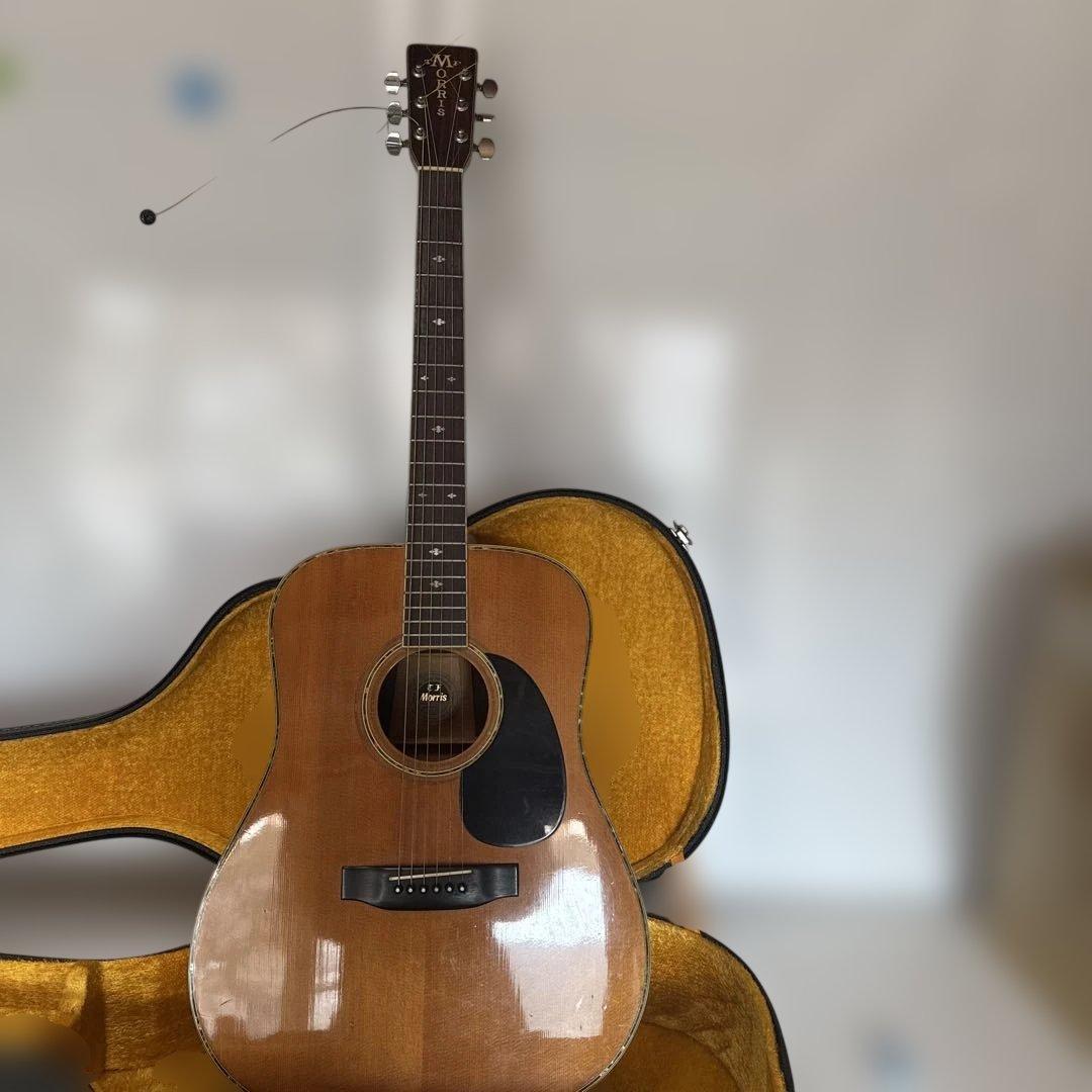 MORRIS ギター　W-50 ケース付