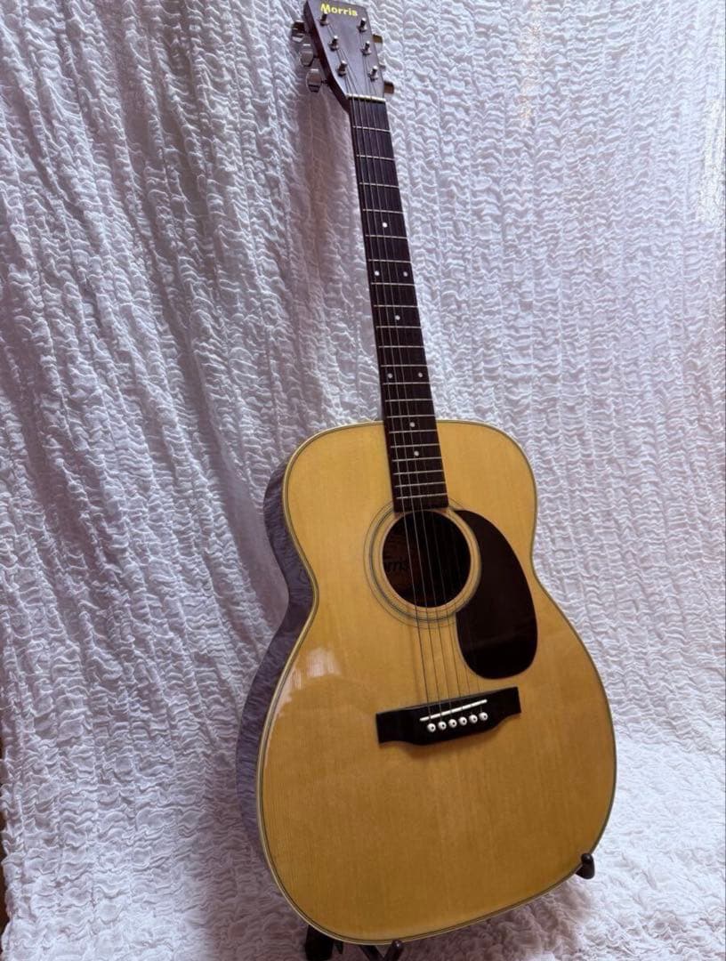 美品　Morris F-18 アコースティックギター ドレッドノート
