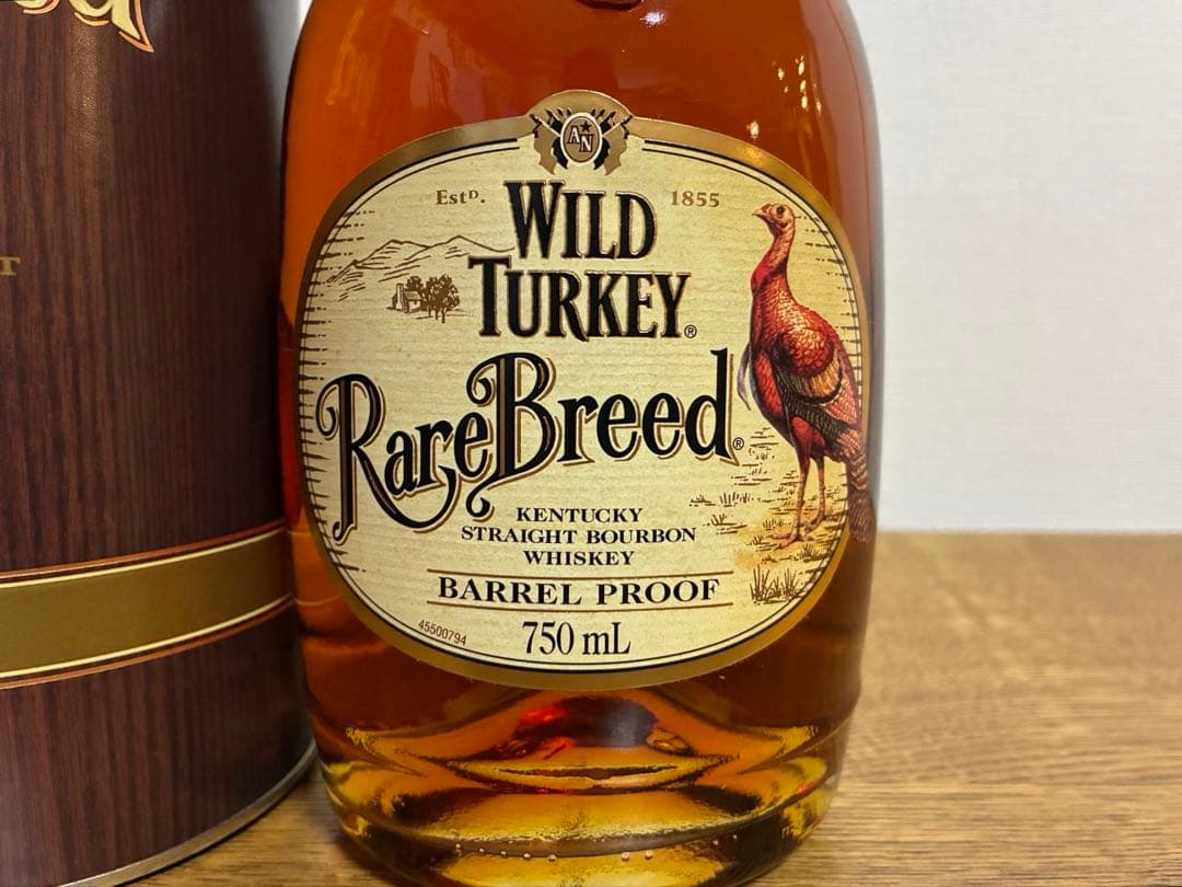 旧ラベル ワイルドターキー レアブリード WT-03RB 108.2proof