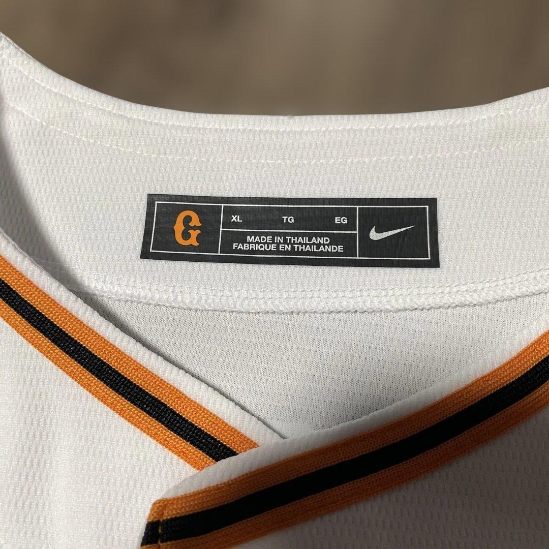 タグ付き未使用！ナイキ　巨人　ホーム　ジャイアンツ　長野　ユニフォーム　XL