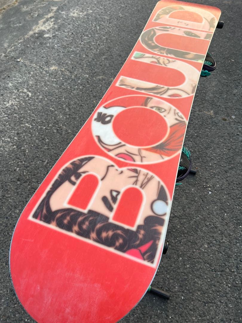 女性、グラトリに最適‼︎BOUNDの板とビンディング、ブーツのセット