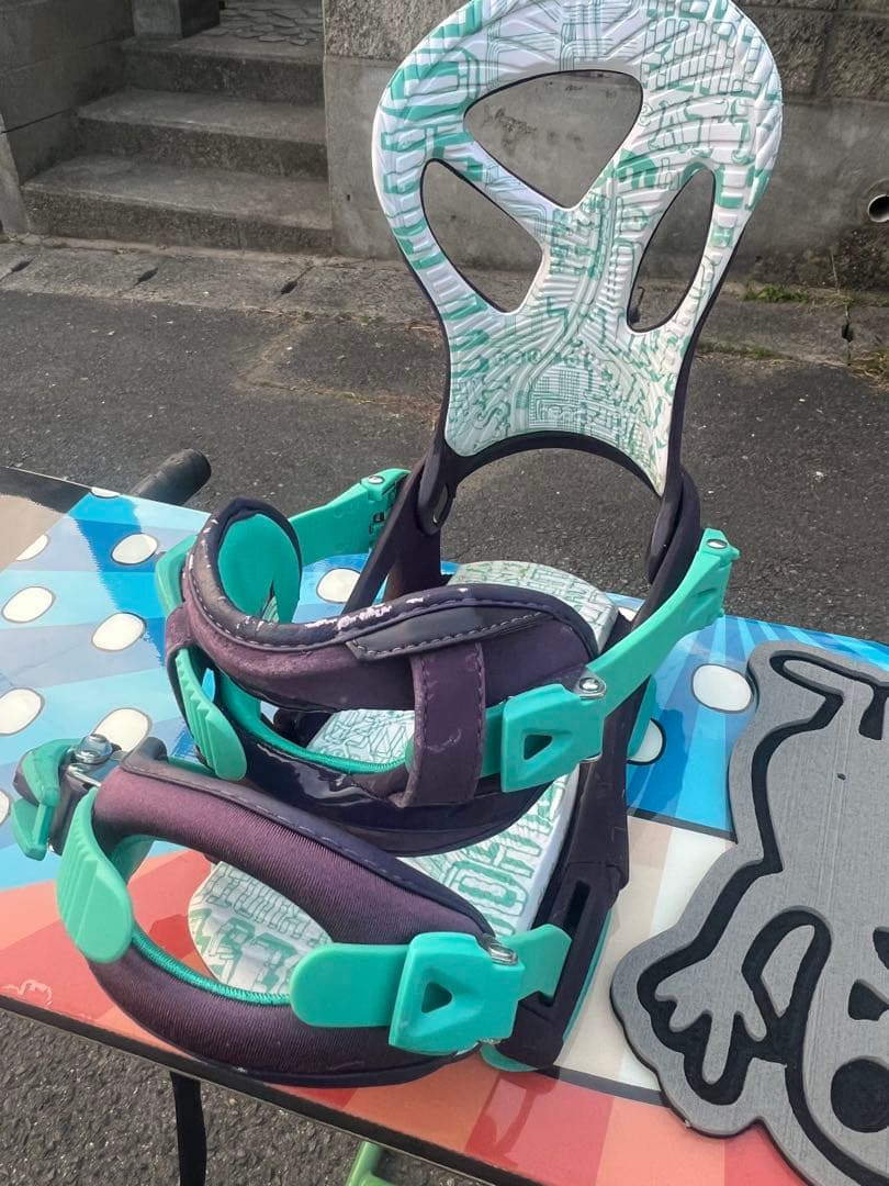 女性、グラトリに最適‼︎BOUNDの板とビンディング、ブーツのセット