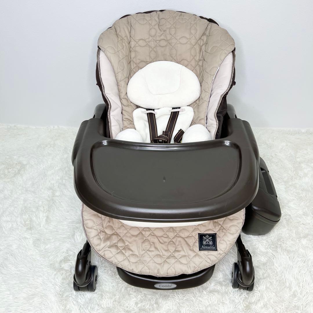 美品 Combi CWL ネムリラ AT ハイローチェア 電動 パレットボックス