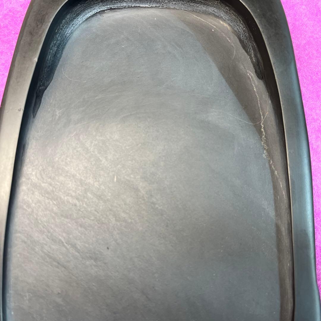 ⭕️22cm超　2kg超　大型雨端本石　大型自然硯　石紋綺麗　58年経過　記念品