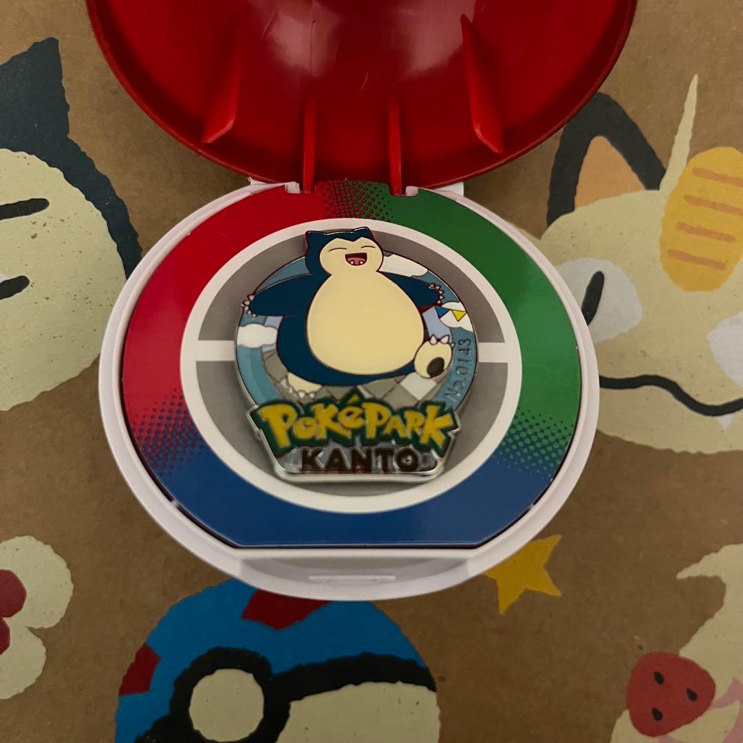 ポケパークカントー　ピンズ　カビゴン