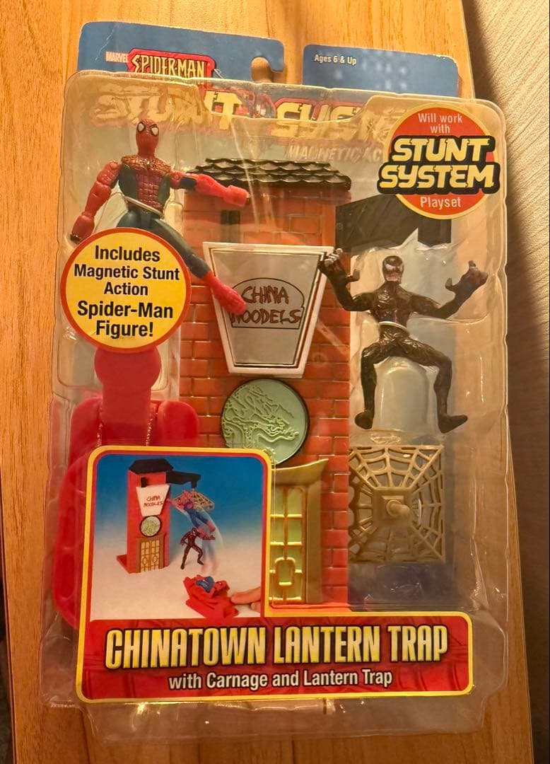 【SPIDER-MAN】スパイダーマン スタントシステム ビンテージのおもちゃ