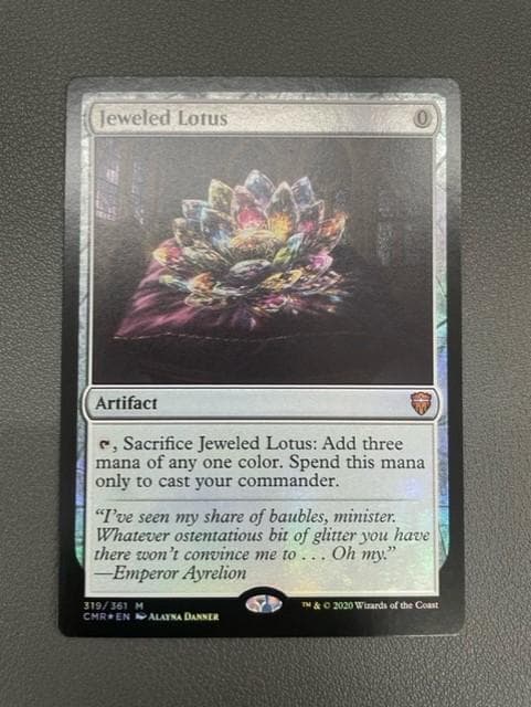 宝石の睡蓮　英語　Foil