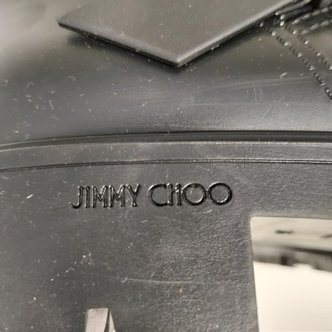 ⑲ JIMMY CHOO ジミーチュウ レインブーツ 36 23cm