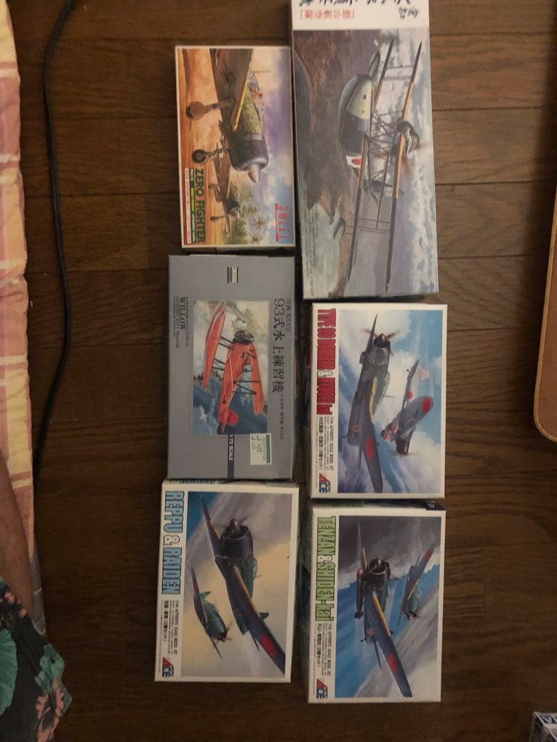 日本の軍用機・艦船プラモデルセット