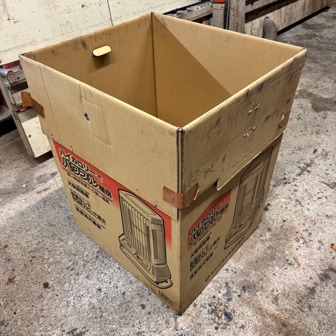 ①DAINICHI FM-196F ガスファンヒーター 円筒形 安全ガード付き