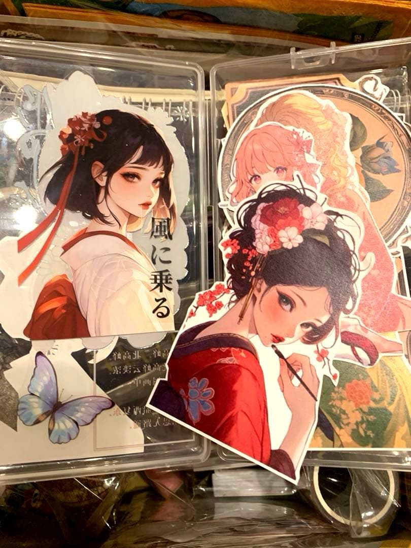 専用★ 【A】コラージュ素材や雑貨など大量！紙もの ステッカー マステ