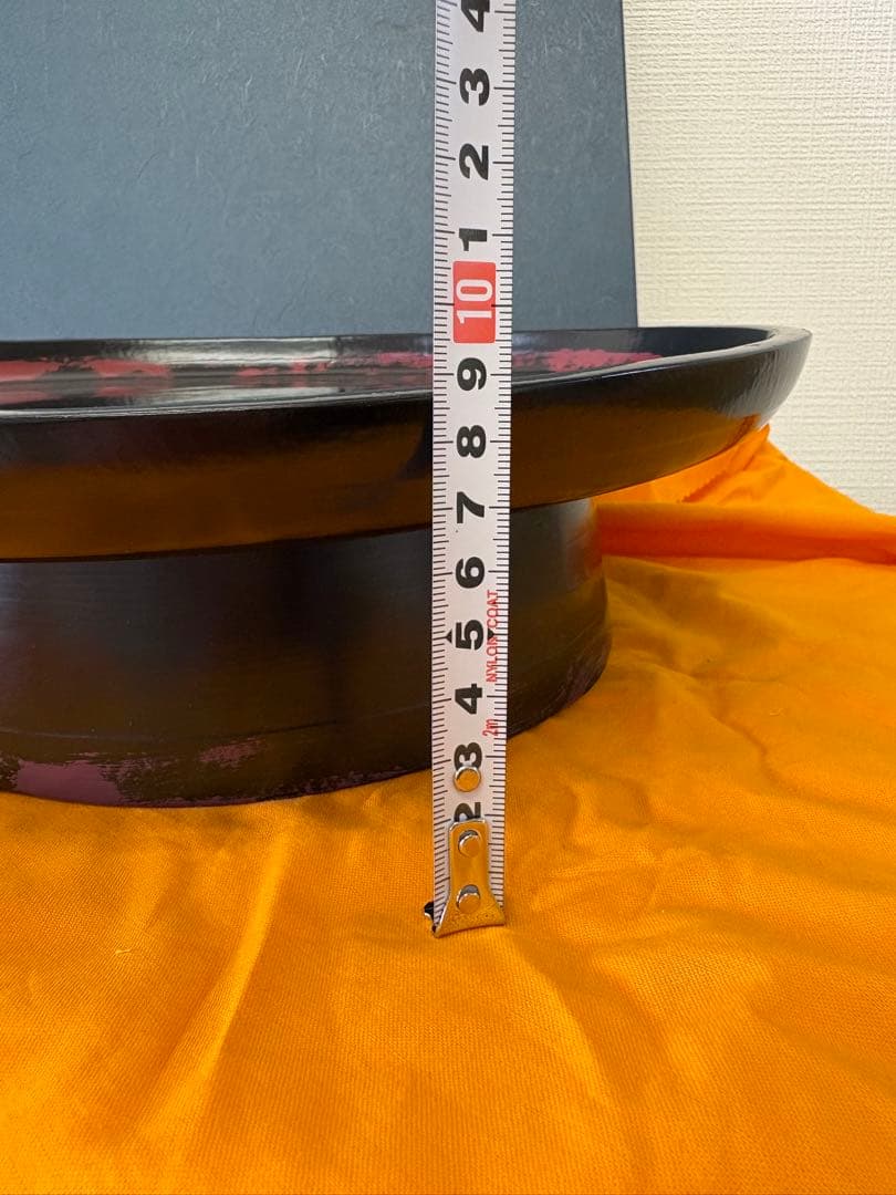 輪島塗　松本遊人作　高足盆