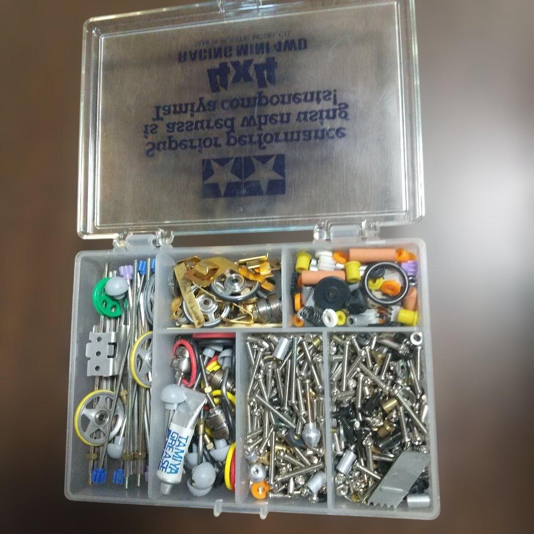 ミニ四駆パーツセット 収納ボックス付き