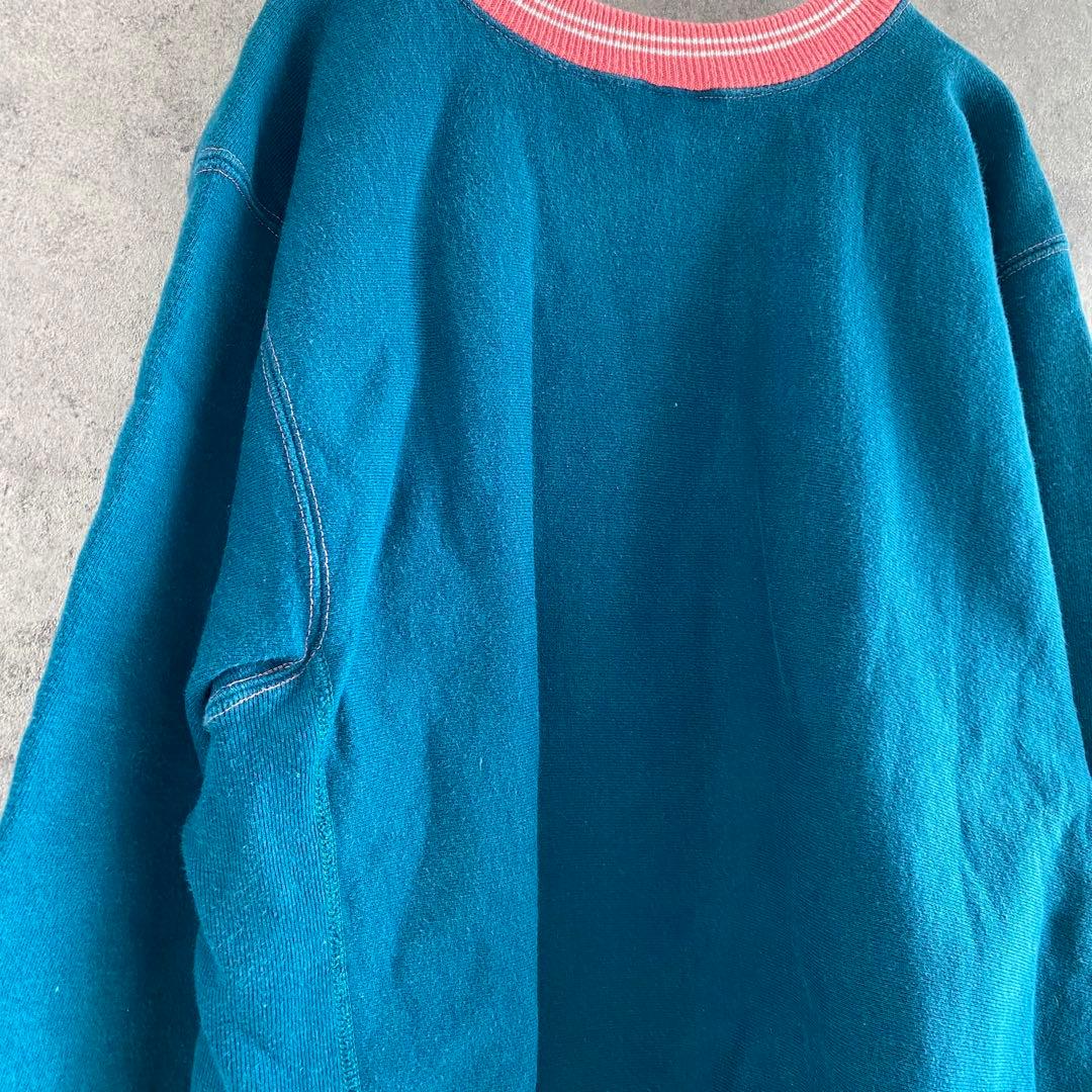 Champion reverse weave 90s リブライン スウェット