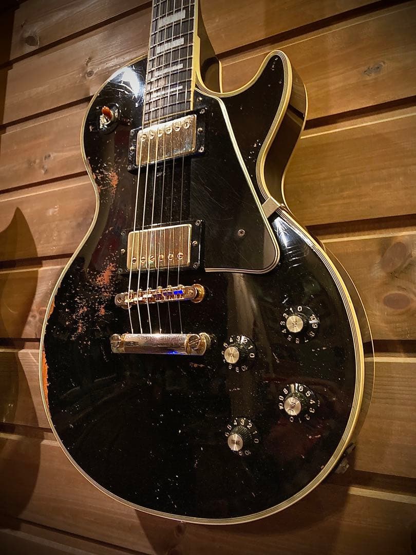 80’s burny LesPaul custom 日本製フルカスタムエイジド