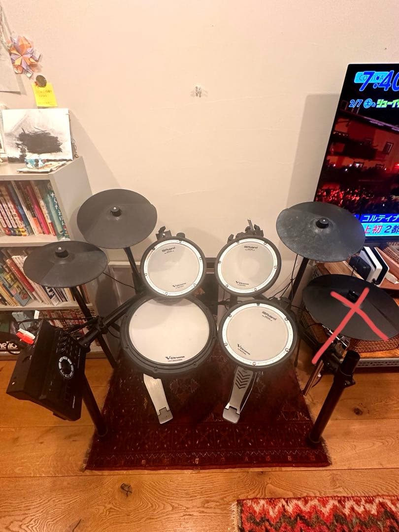 Roland TD-17KV-S 電子ドラム 他付属品 取扱説明書有り