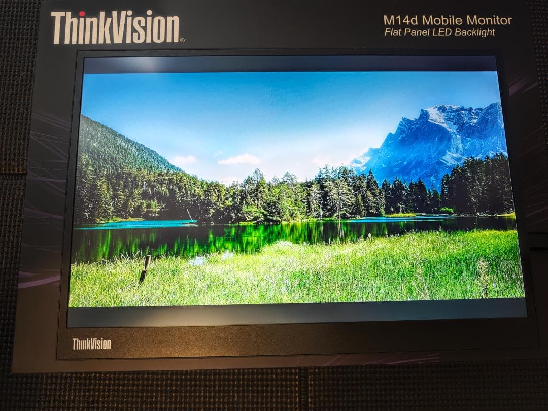 ディスプレイ・モニター本体 ThinkVision M14d Mobile Monitor
