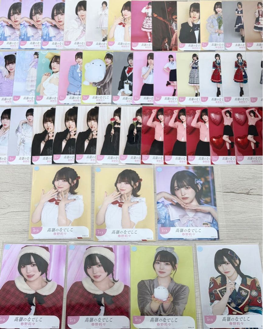 高嶺のなでしこ　生写真　まとめ　約720枚