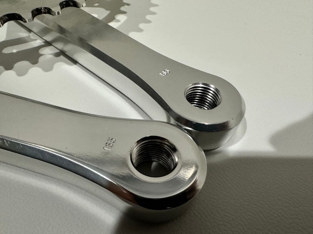 パーツ BLUE LUG RMC track crank 165mm silver