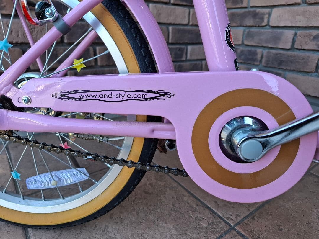 【a.n.design works】 子供用自転車 ピンク　UP18　18インチ