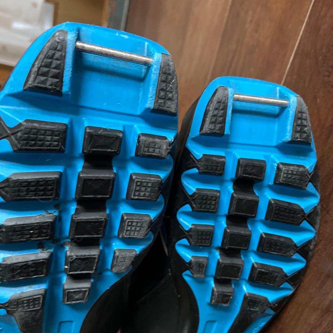 Salomon クロスカントリースキー用ブーツ 男性用ブラック/ブルー