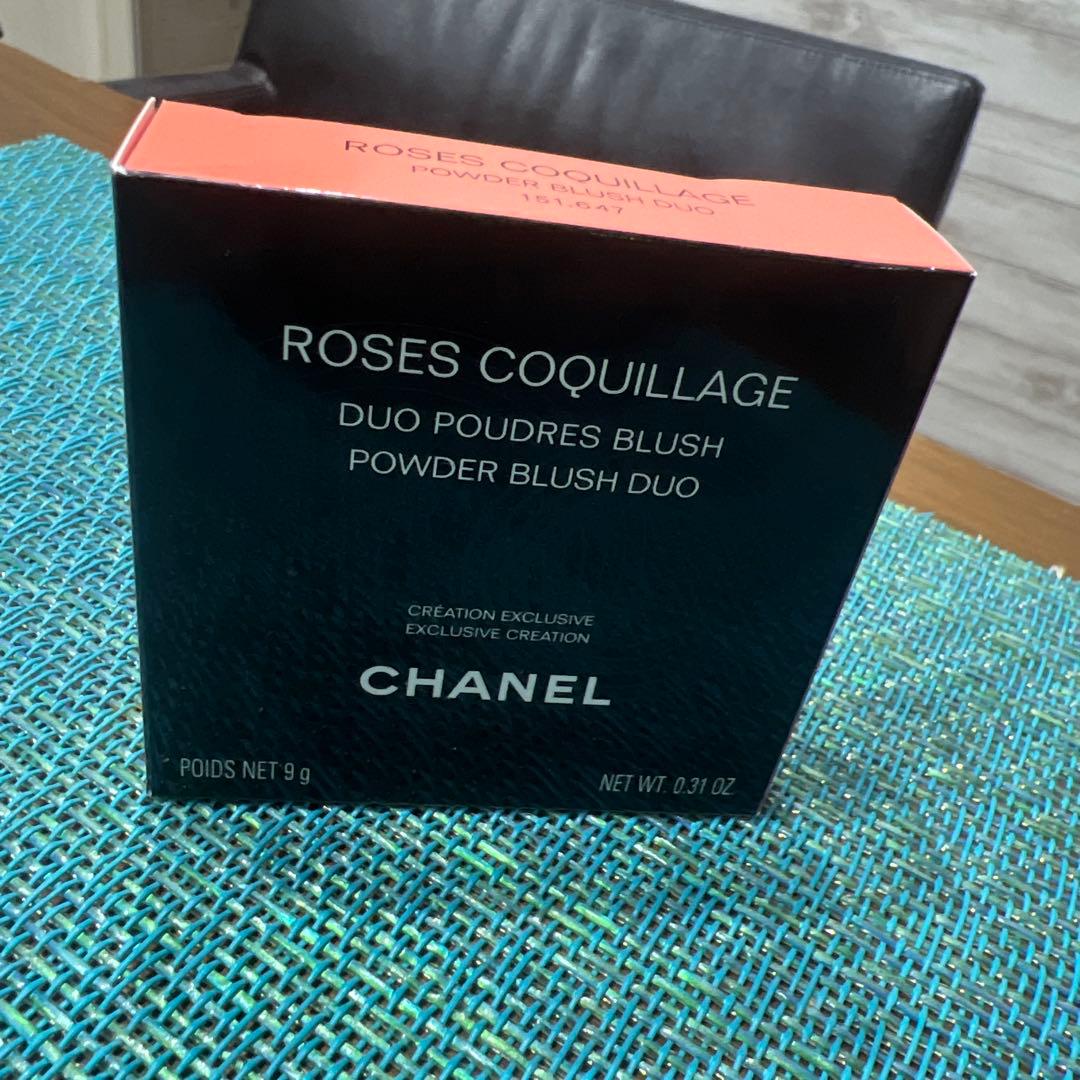 CHANELローズコキヤージュ　チークカラー特別限定品