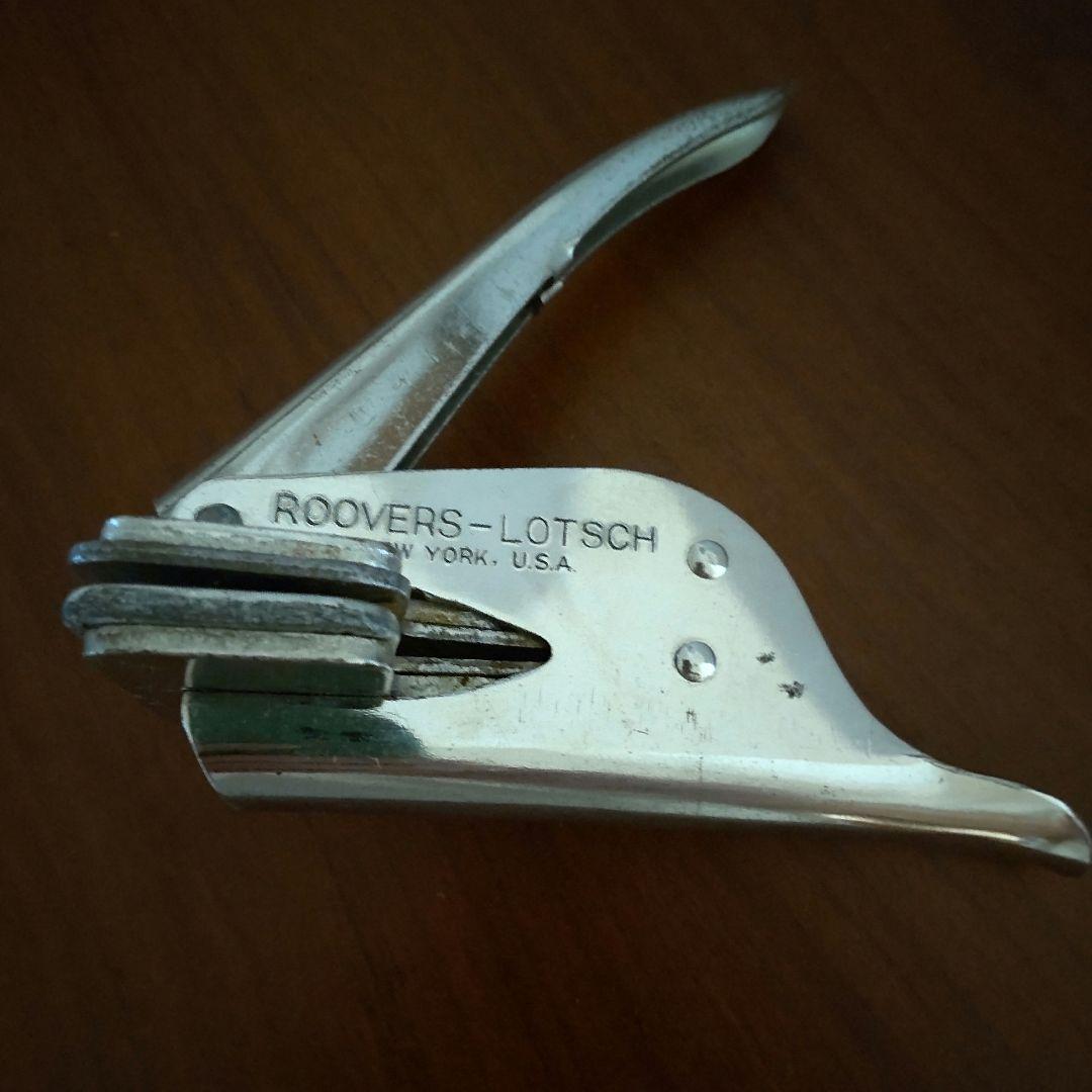 アメリカ ヴィンテージ エンボッサー スタンプ 052610