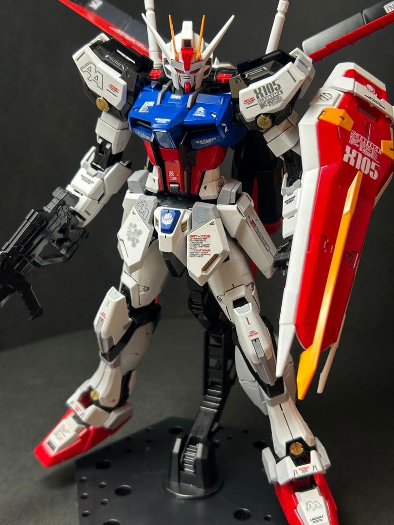 MG エールストライクガンダムVer.RM　塗装済　完成品
