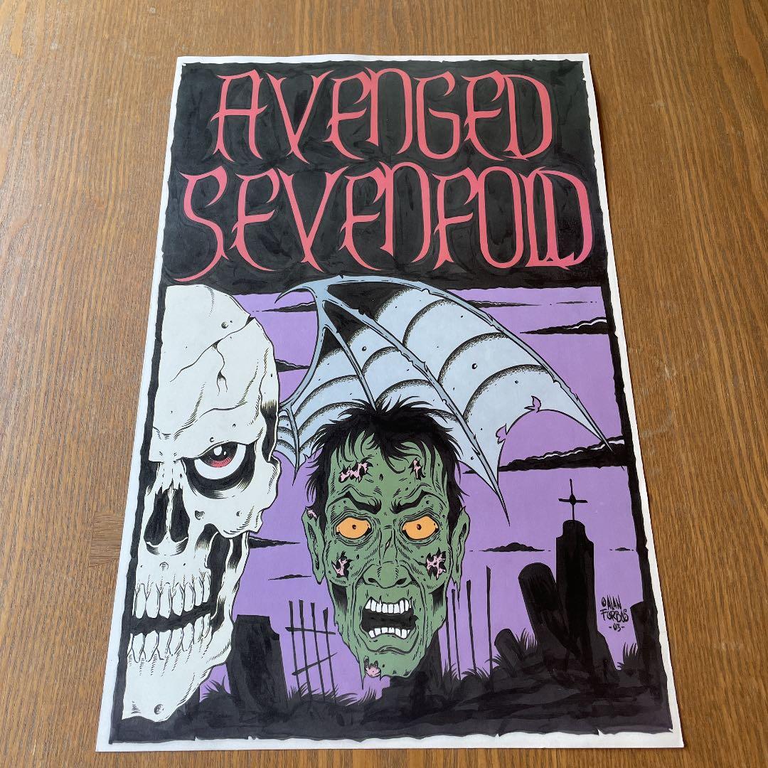 【ALAN FORBAS】Avenged Sevenfold ポスター