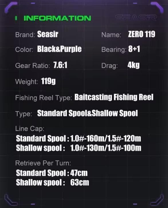 Seasir ZERO119 BFS 左巻き シーサー