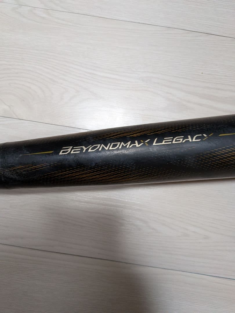 BEYOND MY LEGACY 軟式バット ブラック/ゴールド
