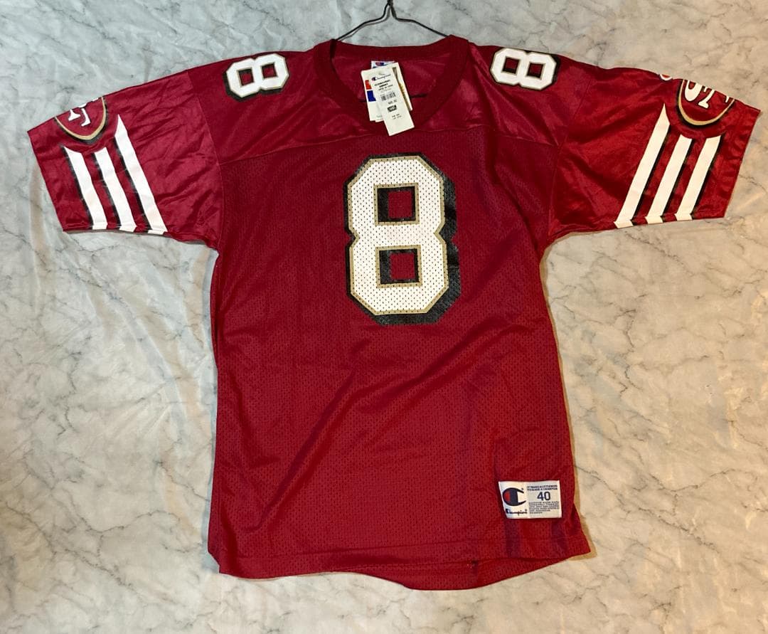 ユニフォーム Champion Steven Young 49ers NFL Jerseys