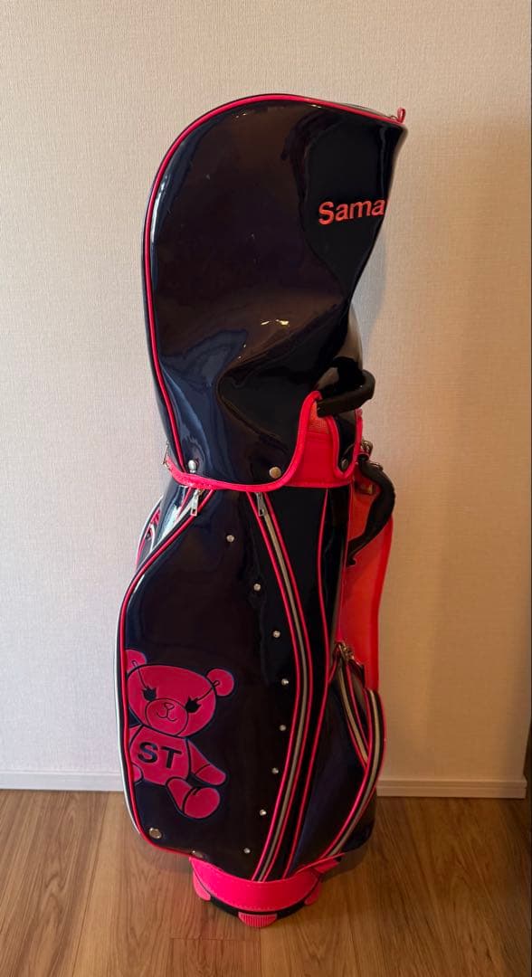 【美品】サマンサタバサ エナメル キャディバッグ