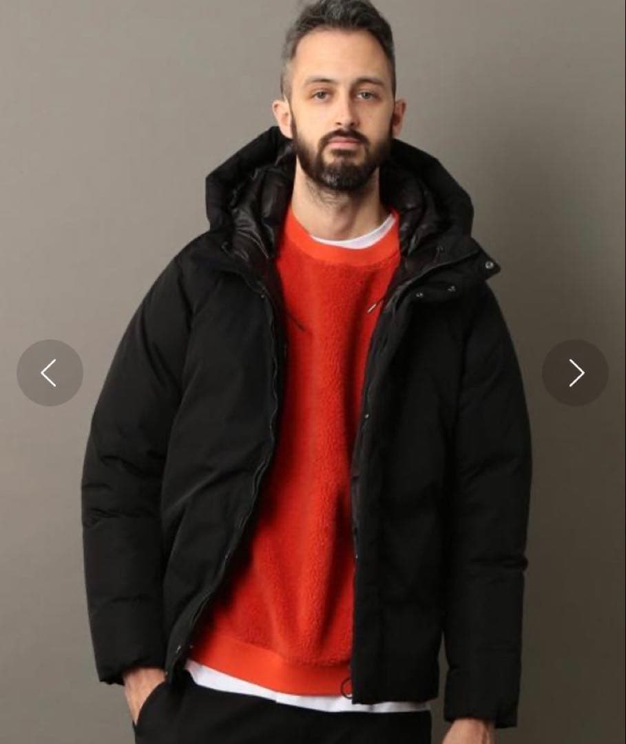 BEAUTY&YOUTH ”小松精練” ナイロン ダウンジャケット