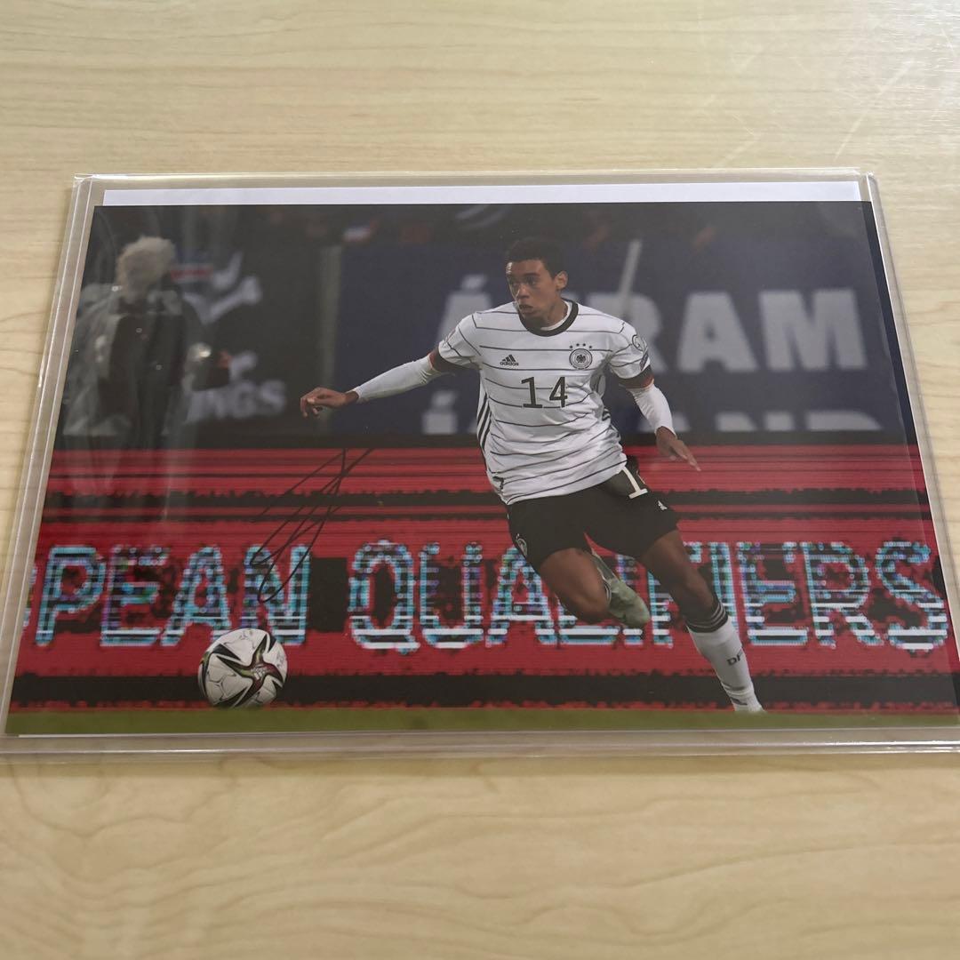 ジャマル・ムシアラ ドイツ代表 直筆サイン入りフォト バイエルンミュンヘン