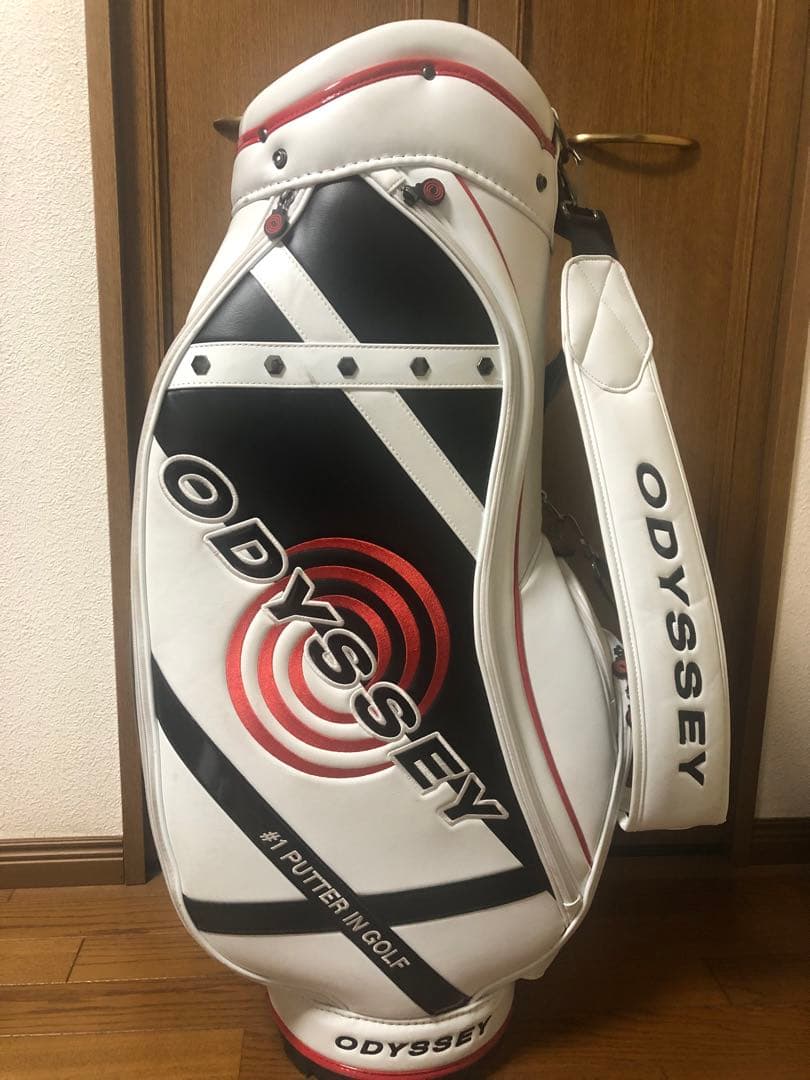 ODYSSEY キャディバッグ ホワイト　オデッセイ