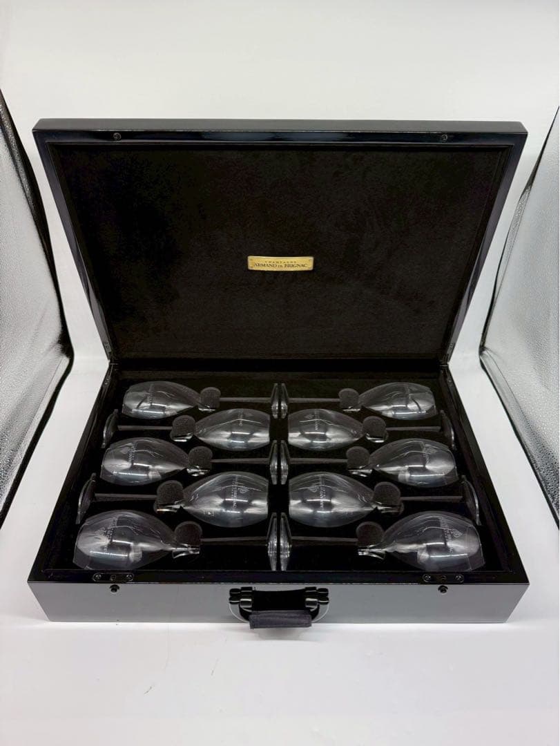【非売品】アルマンド シャンパングラス　グラス10脚　アタッシュケース入り