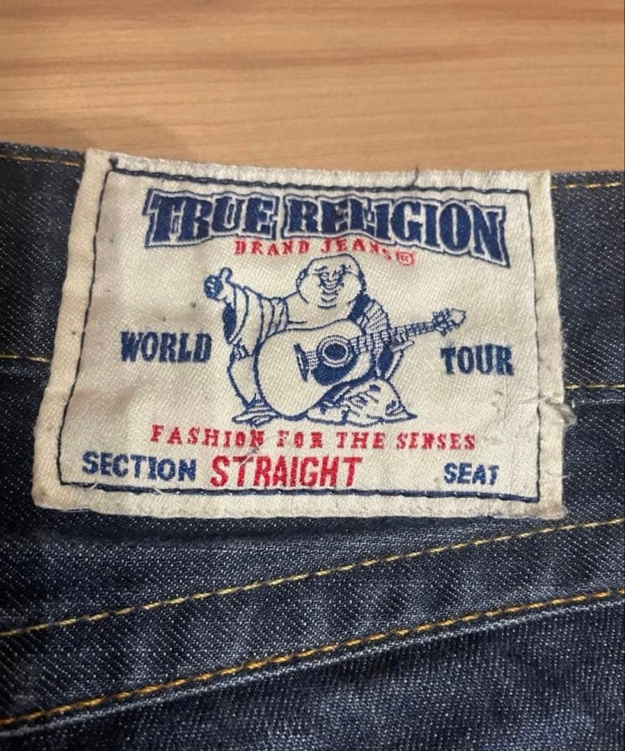 正規品True Religion ストレートデニム スケーター swag