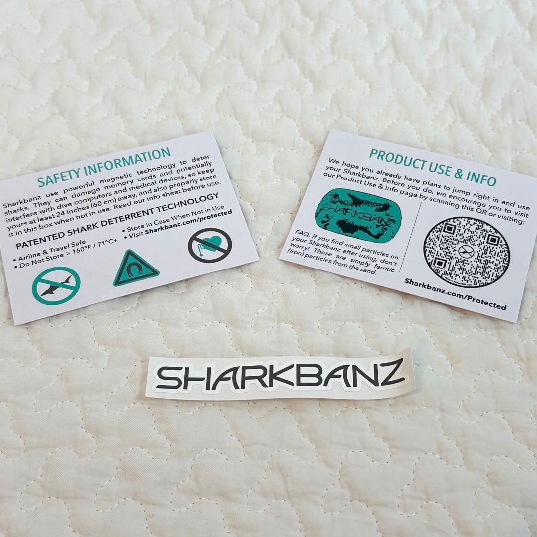 【美品】SHARKBANZ 2 ホワイト　サメ避け　説明書ステッカー付