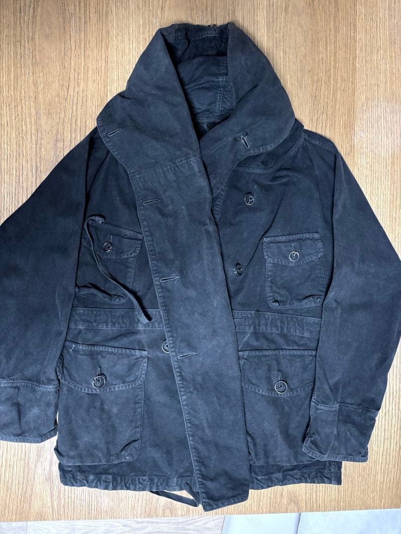 キャピタル　ブラック　リングモッズコート　サイズ1