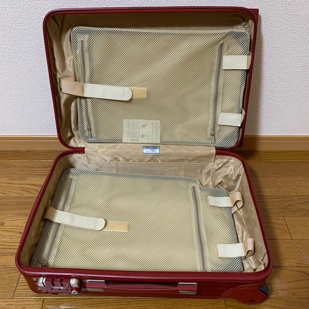 美品★　RIMOWA リモワ　サルサ　デラックス　レッド　35L 3R22